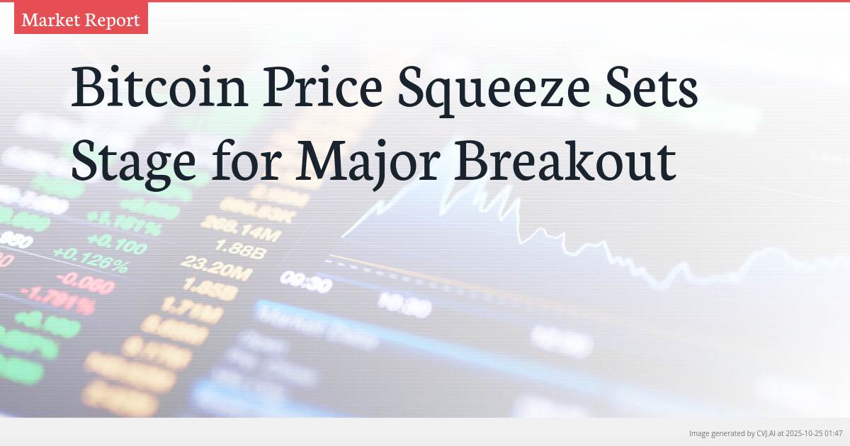Bitcoin Price Squeeze Sets Stage for Major Breakout Bitcoin Price Squeeze Sets Stage for Major Breakout