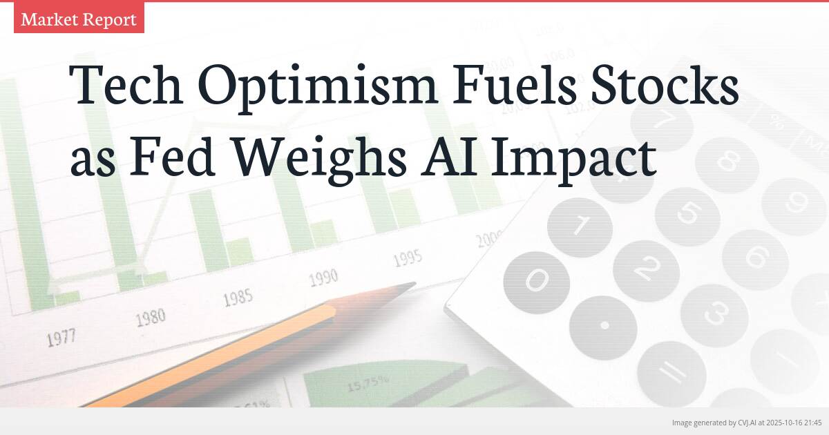Tech Optimism Fuels Stocks as Fed Weighs AI Impact