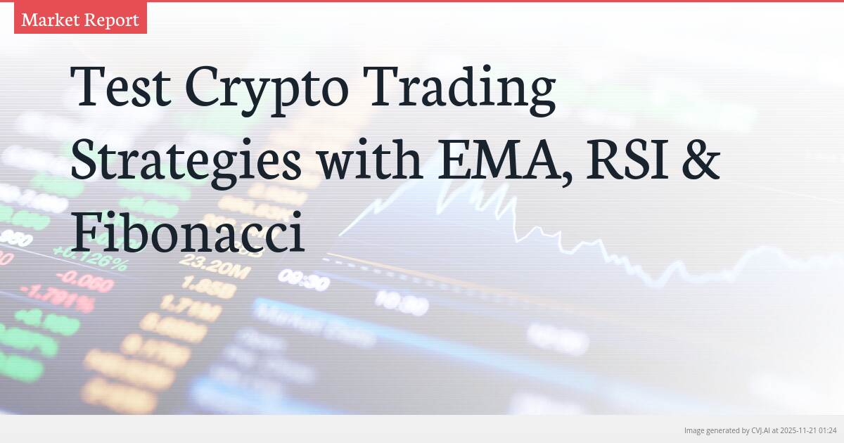 Test Crypto Trading Strategies with EMA, RSI & Fibonacci