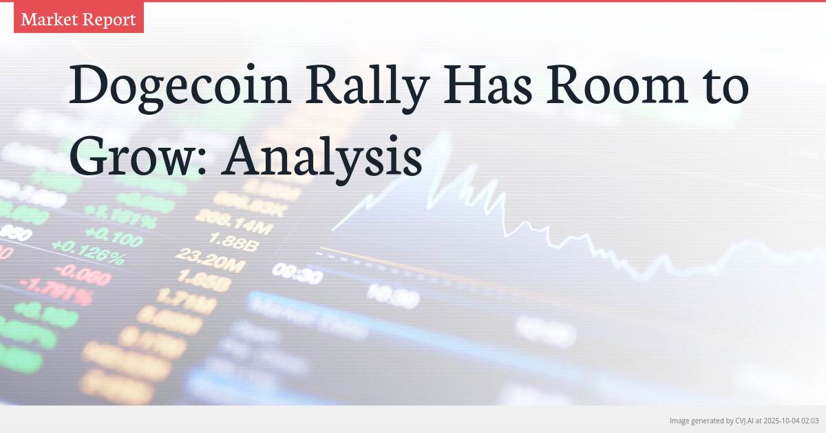 Dogecoin Rally Has Room to Grow: Analysis