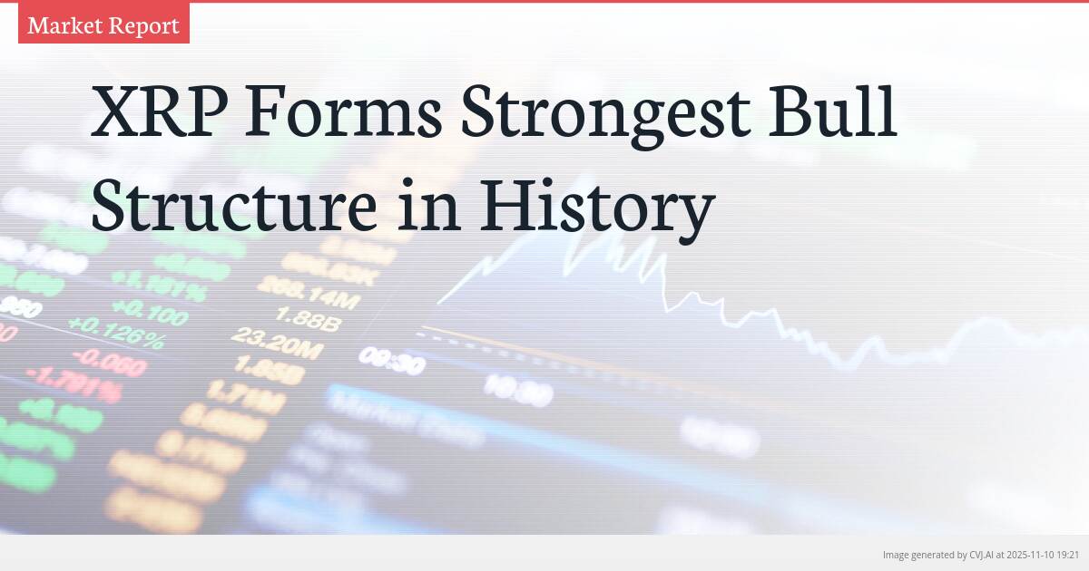 XRP Forms Strongest Bull Structure in History