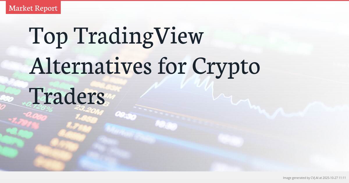 Top TradingView Alternatives for Crypto Traders Top TradingView Alternatives for Crypto Traders