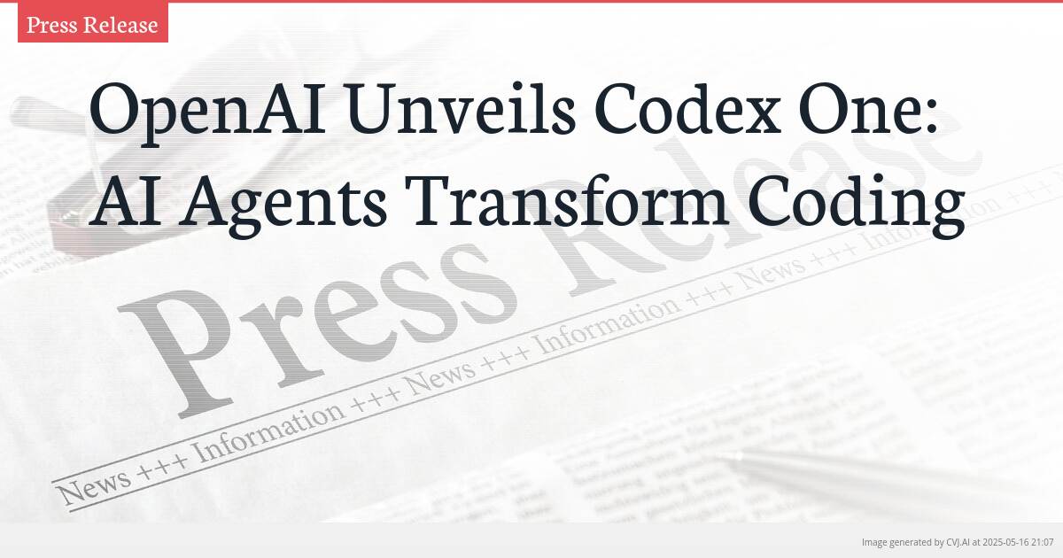 OpenAI Unveils Codex One: AI Agents Transform Coding