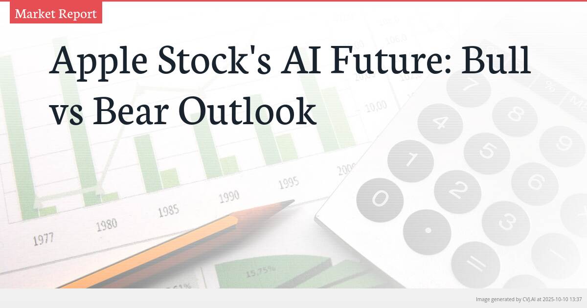 Apple Stock’s AI Future: Bull vs Bear Outlook
