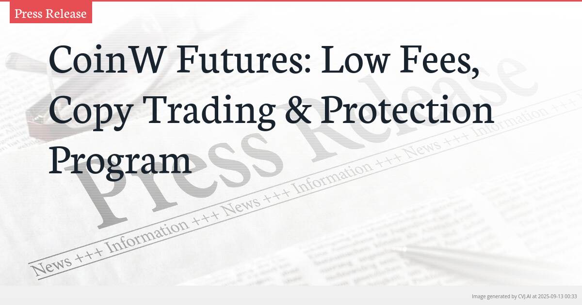 CoinW Futures: Low Fees, Copy Trading & Protection Program