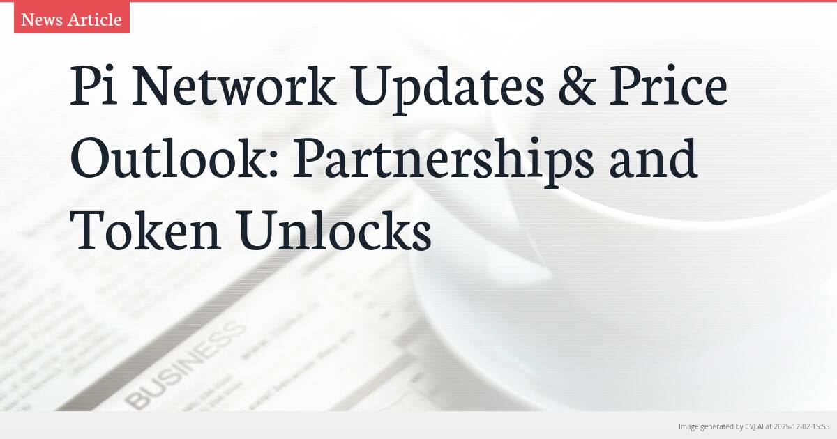 Pi Network Updates & Price Outlook: Partnerships and Token Unlocks
