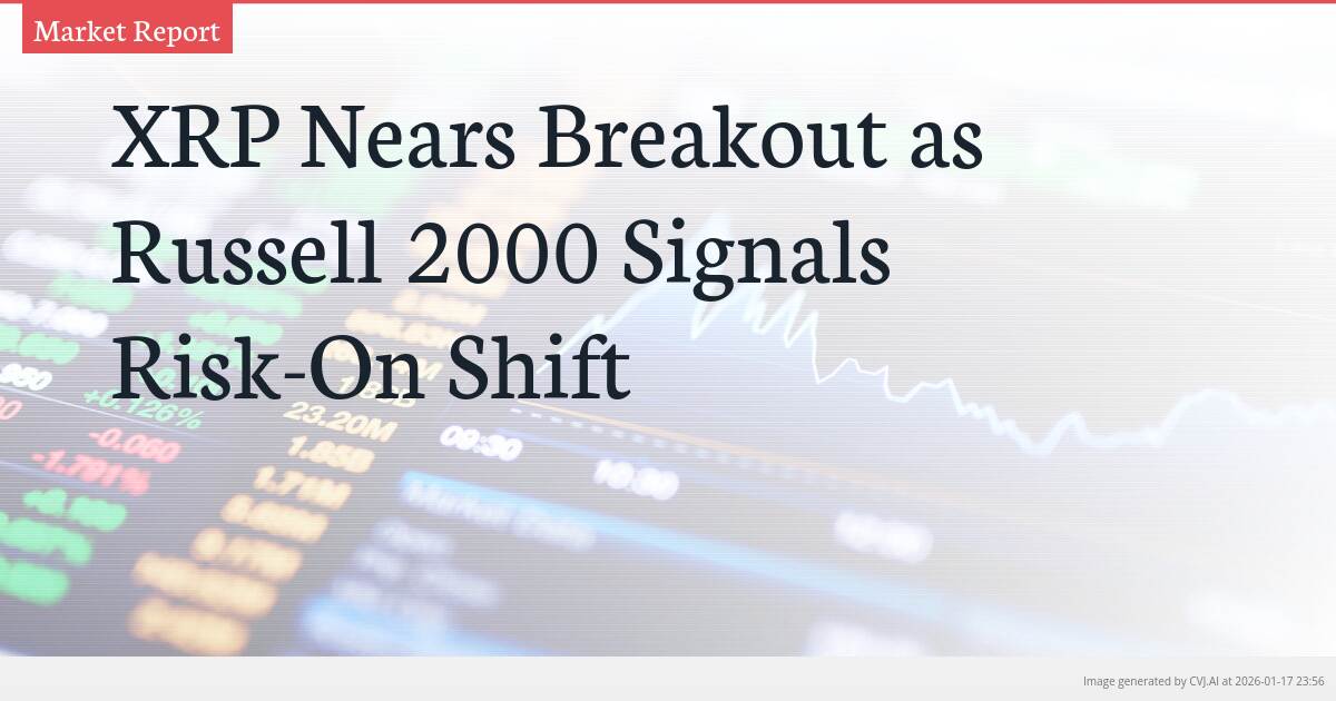 XRP Nears Breakout as Russell 2000 Signals Risk-On Shift