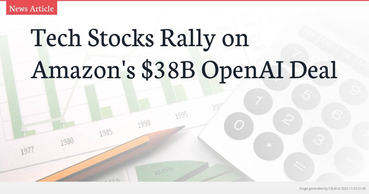 Tech Stocks Rally on Amazon’s $38B OpenAI Deal