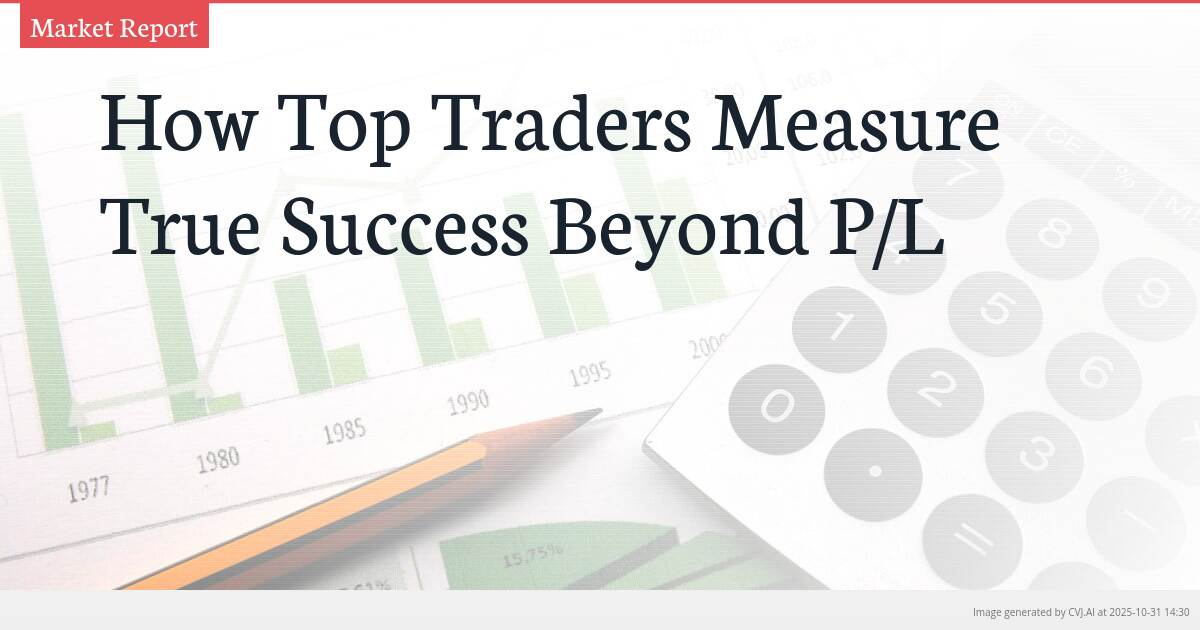 How Top Traders Measure True Success Beyond P/L