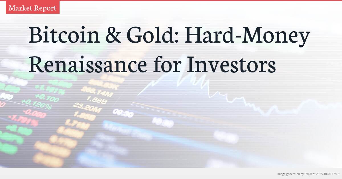 Bitcoin & Gold: Hard-Money Renaissance for Investors