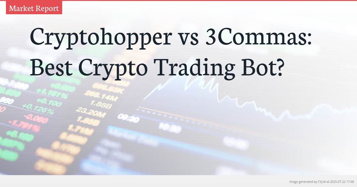 Cryptohopper vs 3Commas: Best Crypto Trading Bot?