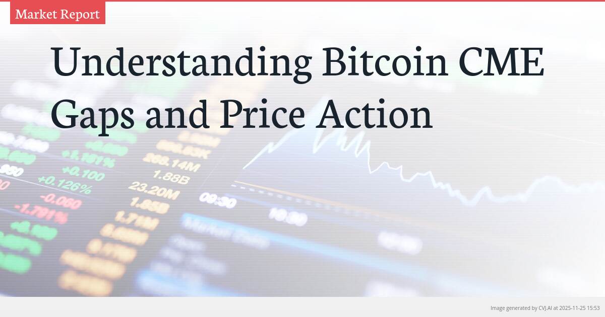 Understanding Bitcoin CME Gaps and Price Action