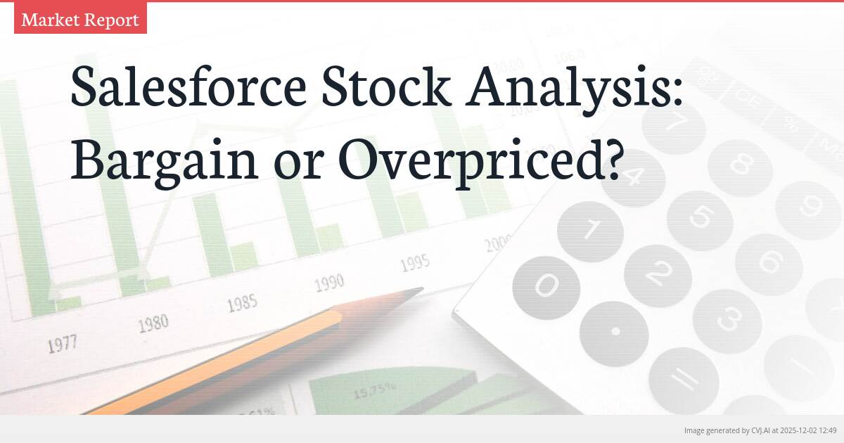 Salesforce Stock Analysis: Bargain or Overpriced?