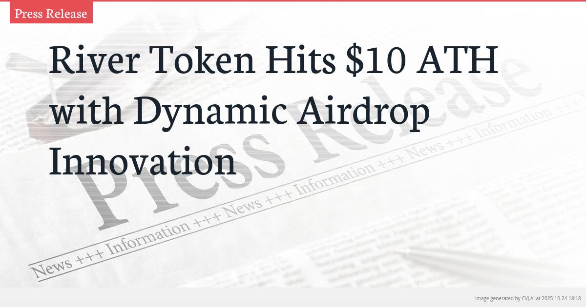 River Token Hits $10 ATH with Dynamic Airdrop Innovation
