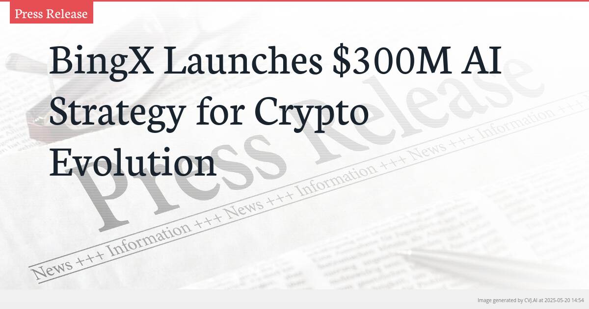 BingX Launches $300M AI Strategy for Crypto Evolution