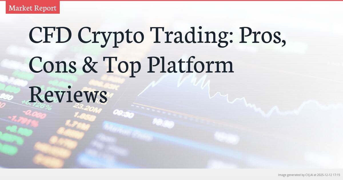 CFD Crypto Trading: Pros, Cons & Top Platform Reviews