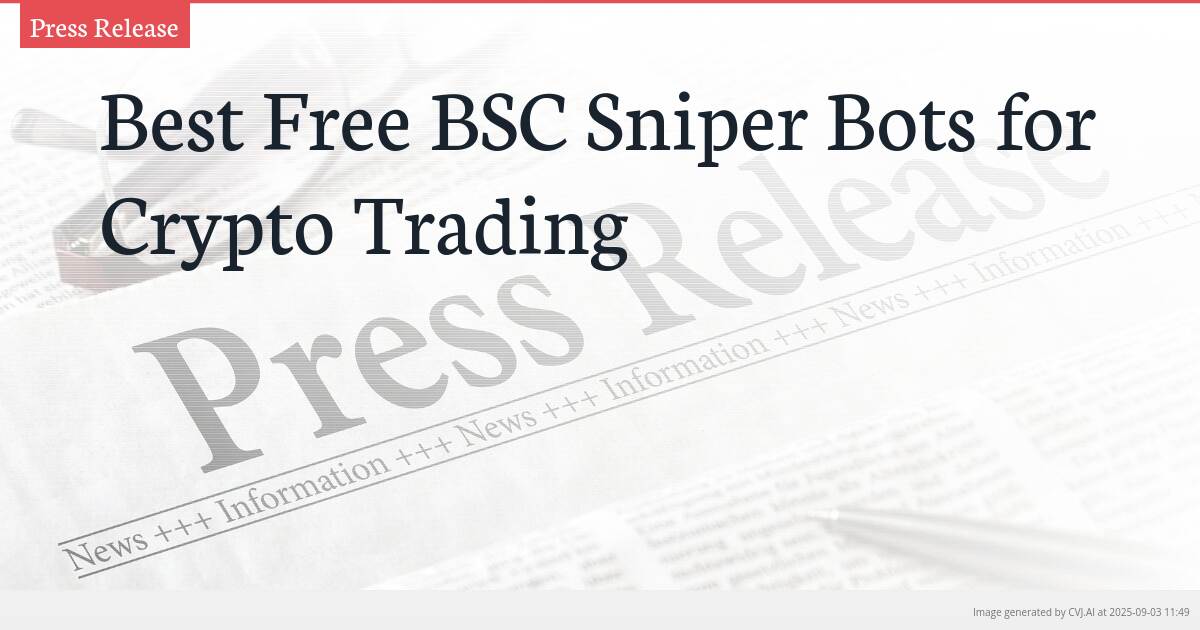 Best Free BSC Sniper Bots for Crypto Trading