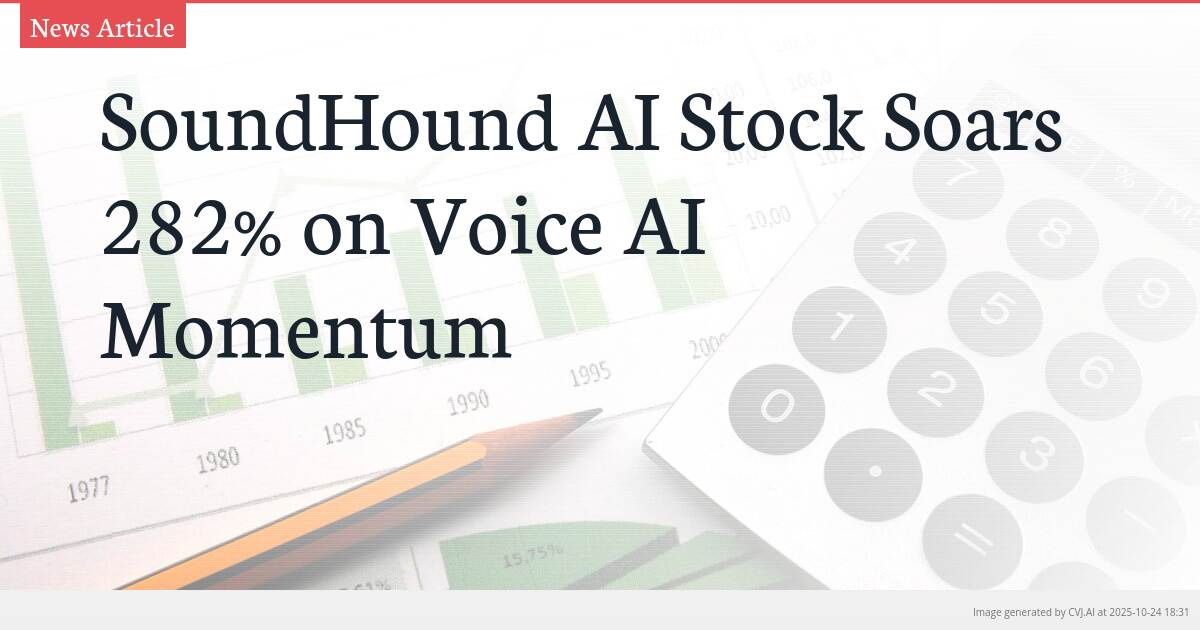 SoundHound AI Stock Soars 282% on Voice AI Momentum