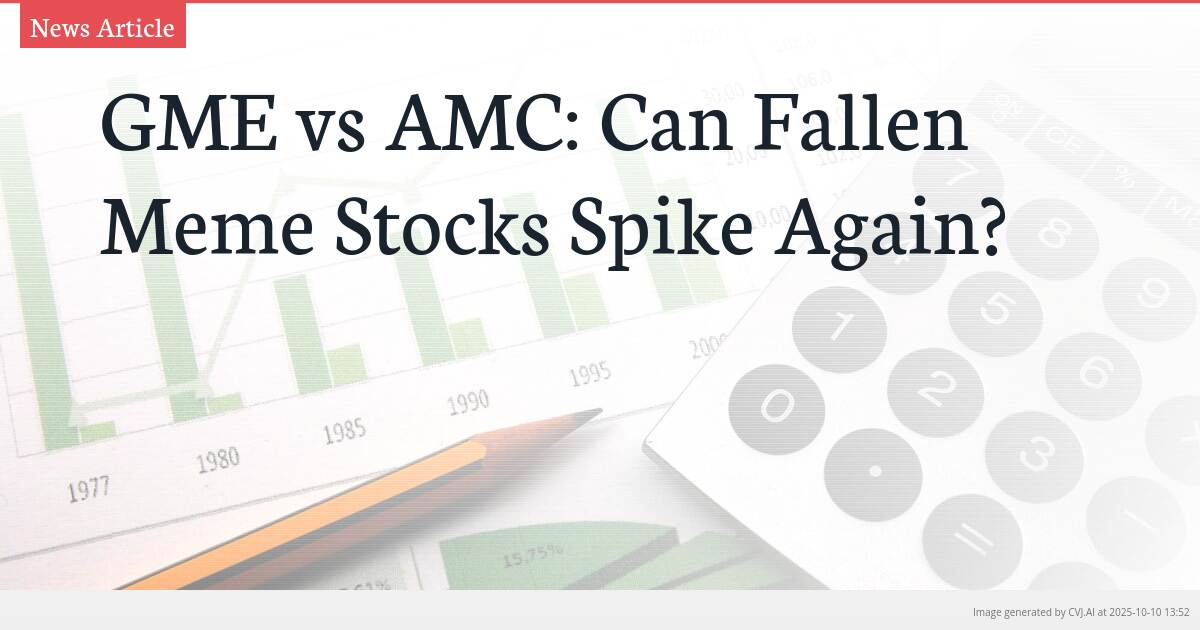 GME vs AMC: Can Fallen Meme Stocks Spike Again?