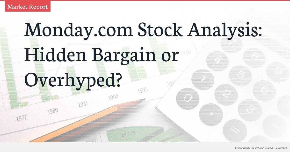Monday.com Stock Analysis: Hidden Bargain or Overhyped?