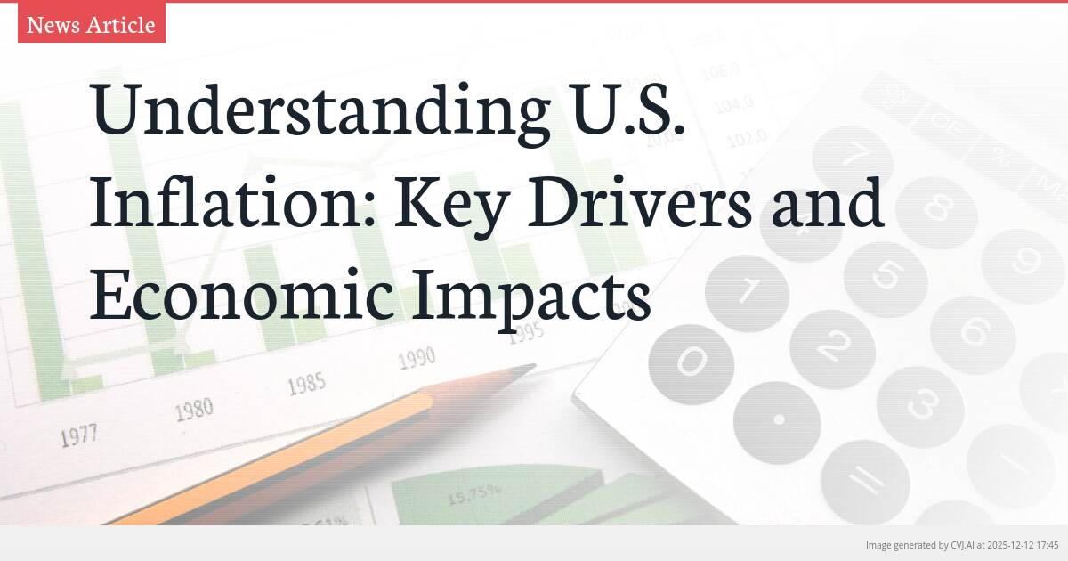 Understanding U.S. Inflation: Key Drivers and Economic Impacts