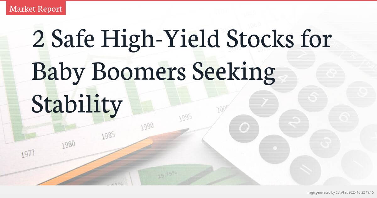 2 Safe High-Yield Stocks for Baby Boomers Seeking Stability