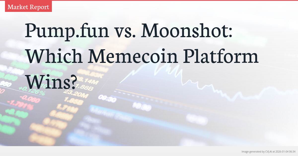 Pump.fun vs. Moonshot: Which Memecoin Platform Wins?